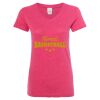 Women’s Glitter V-Neck T-Shirt Thumbnail