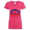 Women’s Glitter V-Neck T-Shirt Thumbnail