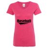 Women’s Glitter V-Neck T-Shirt Thumbnail