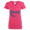 Women’s Glitter V-Neck T-Shirt Thumbnail