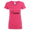 Women’s Glitter V-Neck T-Shirt Thumbnail