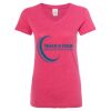 Women’s Glitter V-Neck T-Shirt Thumbnail
