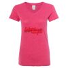 Women’s Glitter V-Neck T-Shirt Thumbnail