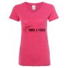 Women’s Glitter V-Neck T-Shirt Thumbnail