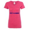 Women’s Glitter V-Neck T-Shirt Thumbnail