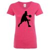 Women’s Glitter V-Neck T-Shirt Thumbnail