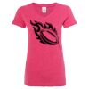 Women’s Glitter V-Neck T-Shirt Thumbnail
