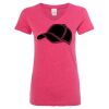Women’s Glitter V-Neck T-Shirt Thumbnail