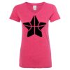 Women’s Glitter V-Neck T-Shirt Thumbnail