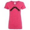 Women’s Glitter V-Neck T-Shirt Thumbnail