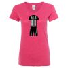 Women’s Glitter V-Neck T-Shirt Thumbnail