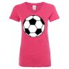 Women’s Glitter V-Neck T-Shirt Thumbnail