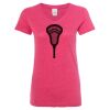 Women’s Glitter V-Neck T-Shirt Thumbnail
