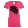 Women’s Glitter V-Neck T-Shirt Thumbnail