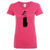 Women’s Glitter V-Neck T-Shirt Thumbnail
