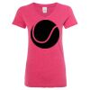 Women’s Glitter V-Neck T-Shirt Thumbnail