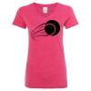 Women’s Glitter V-Neck T-Shirt Thumbnail