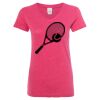 Women’s Glitter V-Neck T-Shirt Thumbnail