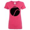 Women’s Glitter V-Neck T-Shirt Thumbnail