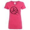 Women’s Glitter V-Neck T-Shirt Thumbnail