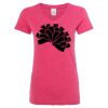 Women’s Glitter V-Neck T-Shirt Thumbnail