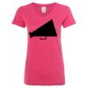 Women’s Glitter V-Neck T-Shirt Thumbnail