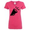 Women’s Glitter V-Neck T-Shirt Thumbnail