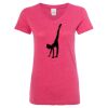 Women’s Glitter V-Neck T-Shirt Thumbnail