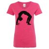 Women’s Glitter V-Neck T-Shirt Thumbnail
