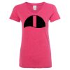 Women’s Glitter V-Neck T-Shirt Thumbnail