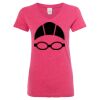 Women’s Glitter V-Neck T-Shirt Thumbnail