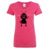 Women’s Glitter V-Neck T-Shirt Thumbnail