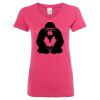 Women’s Glitter V-Neck T-Shirt Thumbnail