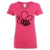 Women’s Glitter V-Neck T-Shirt Thumbnail