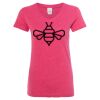 Women’s Glitter V-Neck T-Shirt Thumbnail