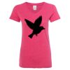Women’s Glitter V-Neck T-Shirt Thumbnail