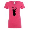 Women’s Glitter V-Neck T-Shirt Thumbnail