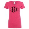 Women’s Glitter V-Neck T-Shirt Thumbnail