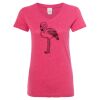 Women’s Glitter V-Neck T-Shirt Thumbnail