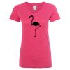 Women’s Glitter V-Neck T-Shirt Thumbnail