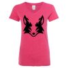 Women’s Glitter V-Neck T-Shirt Thumbnail