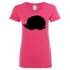 Women’s Glitter V-Neck T-Shirt Thumbnail