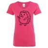 Women’s Glitter V-Neck T-Shirt Thumbnail