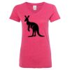 Women’s Glitter V-Neck T-Shirt Thumbnail