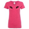 Women’s Glitter V-Neck T-Shirt Thumbnail