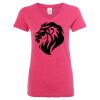 Women’s Glitter V-Neck T-Shirt Thumbnail