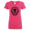 Women’s Glitter V-Neck T-Shirt Thumbnail