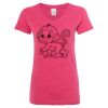 Women’s Glitter V-Neck T-Shirt Thumbnail