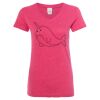 Women’s Glitter V-Neck T-Shirt Thumbnail