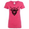 Women’s Glitter V-Neck T-Shirt Thumbnail
